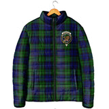 Clan Bannatyne Crest Tartan Padded Jacket RF37