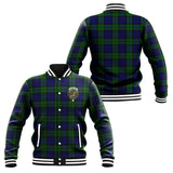 Clan Bannatyne Crest Tartan Baseball Jacket JM945