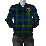 Clan Bannatyne Crest Tartan Bomber Jacket ZJ37