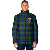 Clan Bannatyne Crest Tartan Padded Jacket RF37