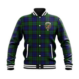 Clan Bannatyne Crest Tartan Baseball Jacket JM945