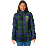 Clan Bannatyne Crest Tartan Padded Jacket RF37