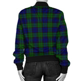 Clan Bannatyne Crest Tartan Bomber Jacket ZJ37