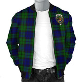 Clan Bannatyne Crest Tartan Bomber Jacket ZJ37