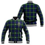 Clan Bannerman Crest Tartan Baseball Jacket JM944