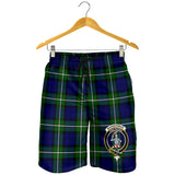 Clan Bannerman Crest Tartan Mens Shorts NS944