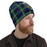 Clan Bannerman Crest Tartan Beanies Hat LC38