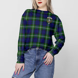 Clan Bannerman Crest Tartan Sweatshirt HC945