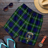 Clan Bannerman Crest Tartan Mens Shorts NS944