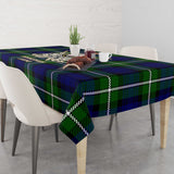 Clan Bannerman Tartan Tablecloth Golden Sword of Courageous Legacy BG38