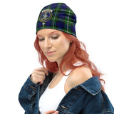 Clan Bannerman Crest Tartan Beanies Hat LC38