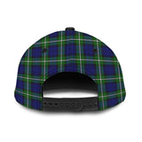 Bannerman Tartan Classic Cap with Family Crest