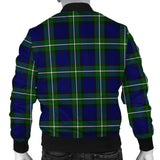 Clan Bannerman Crest Tartan Bomber Jacket ZJ38