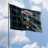 Clan Bannerman Crest Tartan Flag CF38