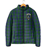 Clan Barclay Crest Tartan Padded Jacket RF42