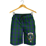 Clan Barclay Crest Tartan Mens Shorts NS940