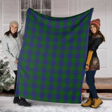 Clan Barclay Tartan Blanket U50