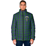 Clan Barclay Crest Tartan Padded Jacket RF42