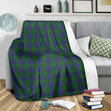 Clan Barclay Tartan Blanket U50