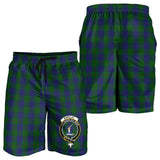 Clan Barclay Crest Tartan Mens Shorts NS940