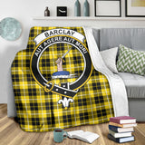 Clan Barclay Dress Modern Crest Tartan Blanket UC40