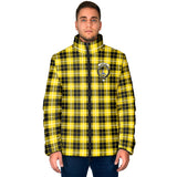 Clan Barclay Dress Modern Crest Tartan Padded Jacket RF39