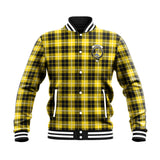 Clan Barclay Dress Modern Crest Tartan Baseball Jacket JM943