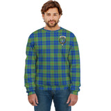 Clan Barclay Hunting Ancient Crest Tartan Sweatshirt HC942