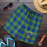 Clan Barclay Hunting Ancient Crest Tartan Mens Shorts NS941