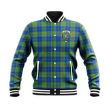 Clan Barclay Hunting Ancient Crest Tartan Baseball Jacket JM941