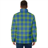 Clan Barclay Hunting Ancient Crest Tartan Padded Jacket RF41