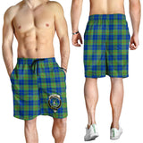 Clan Barclay Hunting Ancient Crest Tartan Mens Shorts NS941