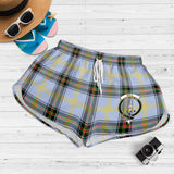 Clan Bell Crest Tartan Womens Shorts NW2129