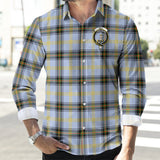 Clan Bell Crest Tartan Long Sleeve Shirt PC937