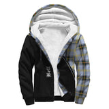 Clan Bell Crest Tartan Sherpa Hoodie Curve Style CE936