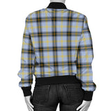 Clan Bell Crest Tartan Bomber Jacket ZJ45