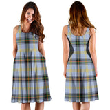 Clan Bell Tartan Sleeveless Midi Womens Dress VS1145