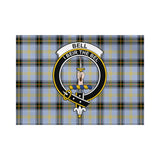 Clan Bell Crest Tartan Flag CF45