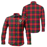 Clan Belshes Crest Tartan Long Sleeve Shirt PC936