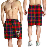 Clan Belshes Crest Tartan Mens Shorts NS936