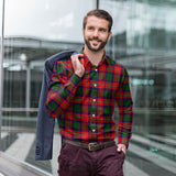 Clan Belshes Tartan Long Sleeve Shirt P1165