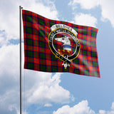 Clan Belshes Crest Tartan Flag CF46