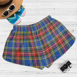 Clan Bethune Crest Tartan Womens Shorts NW2127