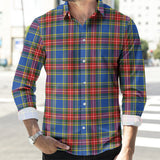 Clan Bethune Tartan Long Sleeve Shirt P1164