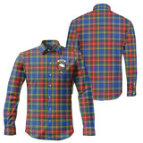 Clan Bethune Crest Tartan Long Sleeve Shirt PC935