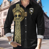 Clan Bethune Tartan Long Sleeve Shirt Celtic Tree Of Life PG 319