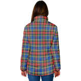 Clan Bethune Crest Tartan Padded Jacket RF47