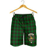 Clan Beveridge Crest Tartan Mens Shorts NS934