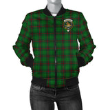 Clan Beveridge Crest Tartan Bomber Jacket ZJ48