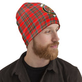 Clan Binning Crest Tartan Beanies Hat LC49